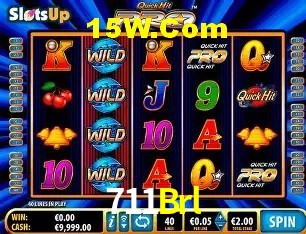 Biblioteca de slots populares na 711Brl