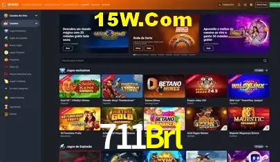 Slots com jackpots e giros grátis na 711Brl
